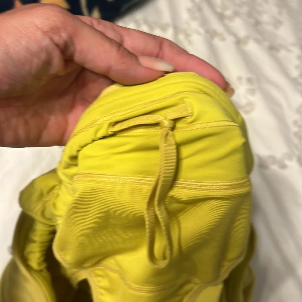 lululemon athletica Yellow Athletic Shorts